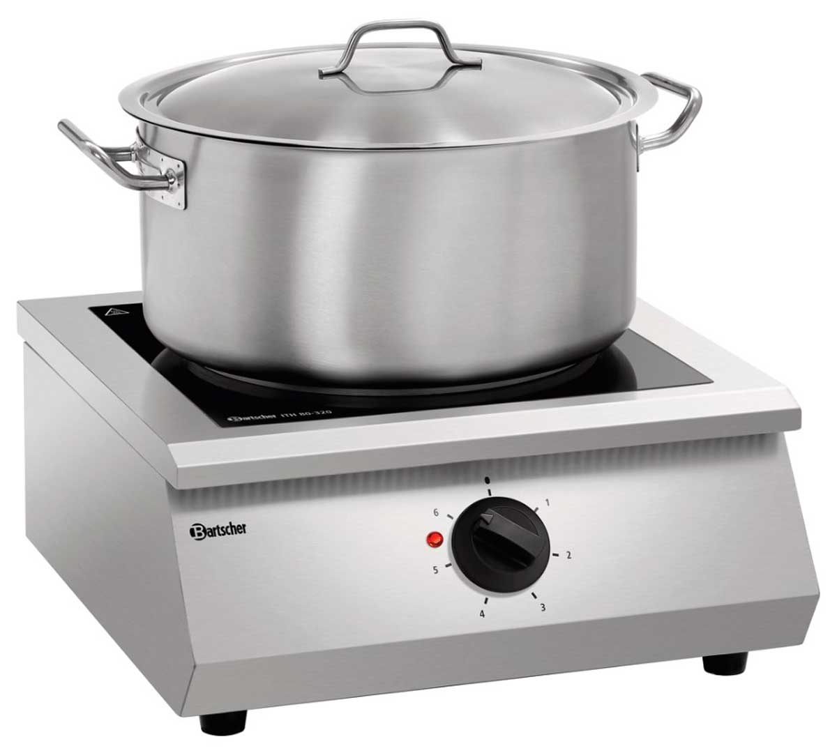 BARTSCHER - PLACA DE INDUCCIÓN ITH 80-320 - FONDO 54CM - POTENCIA 8KW