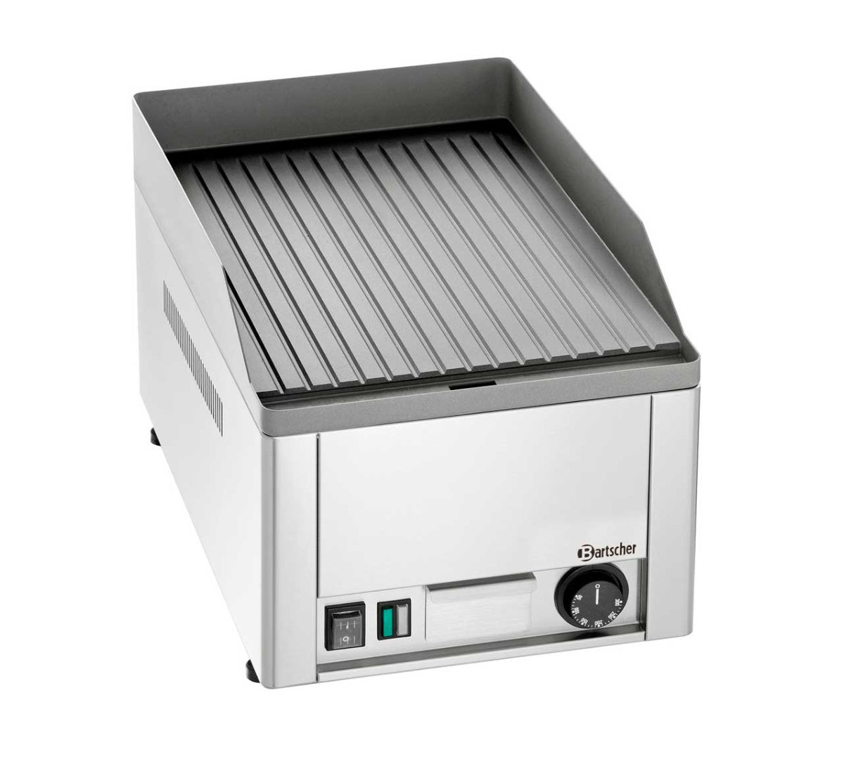 BARTSCHER - PLANCHA FRY TOP DE ACERO RANURADO GDP 320E-R ELÉCTRICA - FONDO 58CM - 3KW