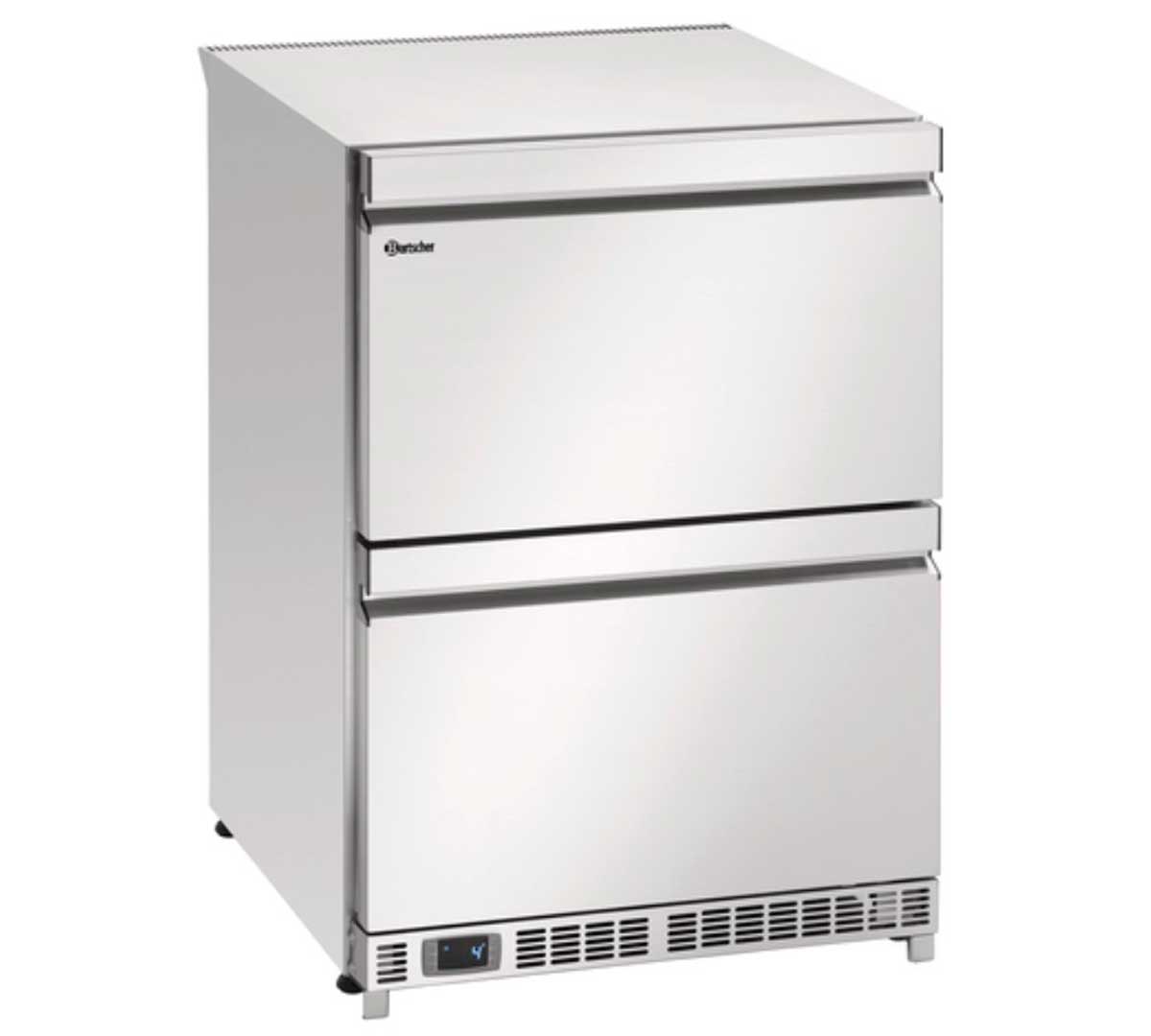 BARTSCHER - REFRIGERADOR CON CAJONES 600S2 - 2 CAJONES DE 20KG