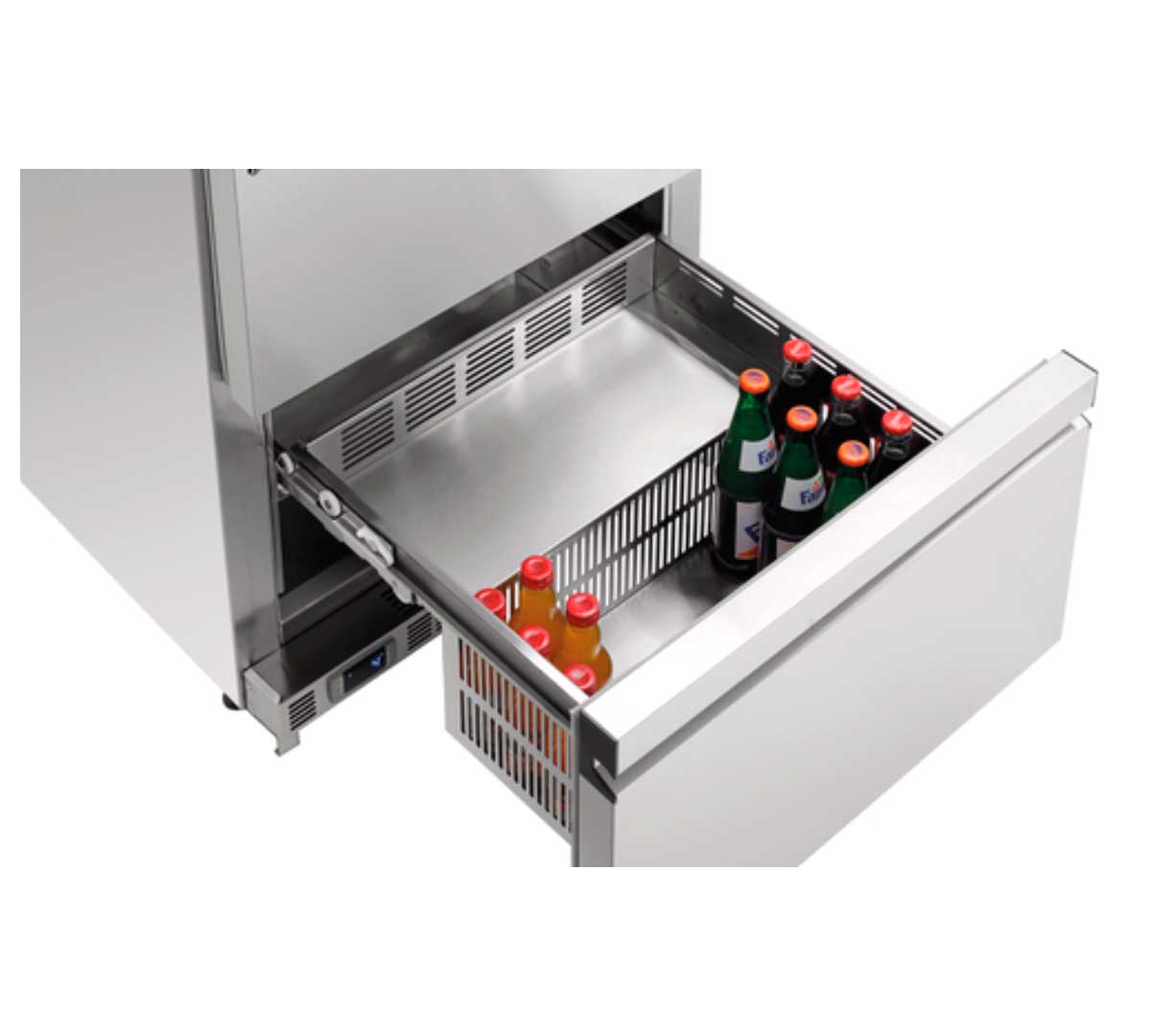 BARTSCHER - REFRIGERADOR CON CAJONES 600S2 - 2 CAJONES DE 20KG