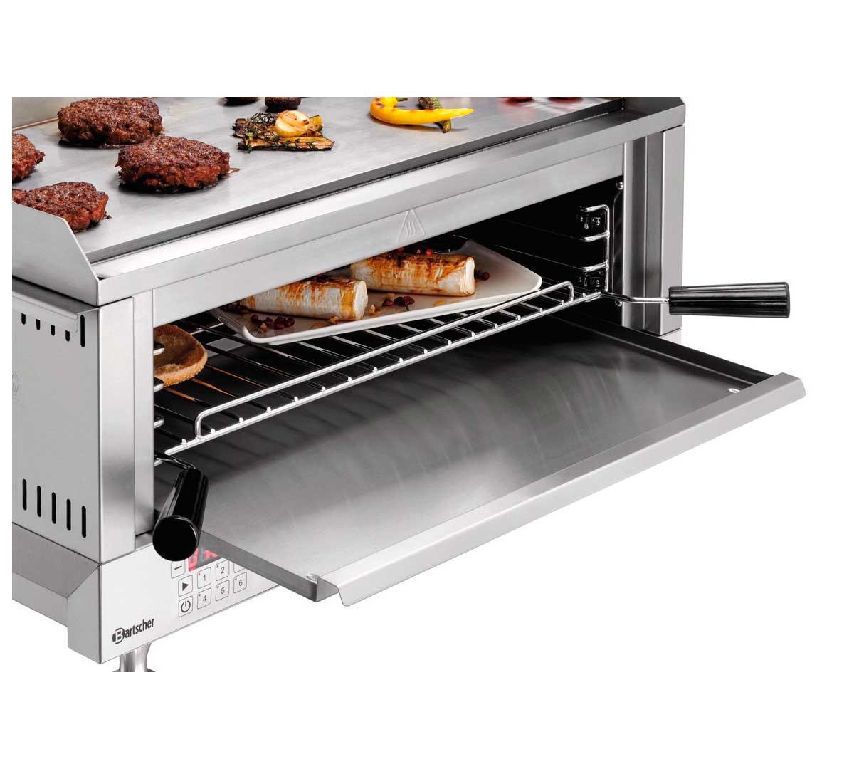 BARTSCHER - SALAMANDRA GRILL 6640 - ELÉCTRICA - POTENCIA 6,64KW