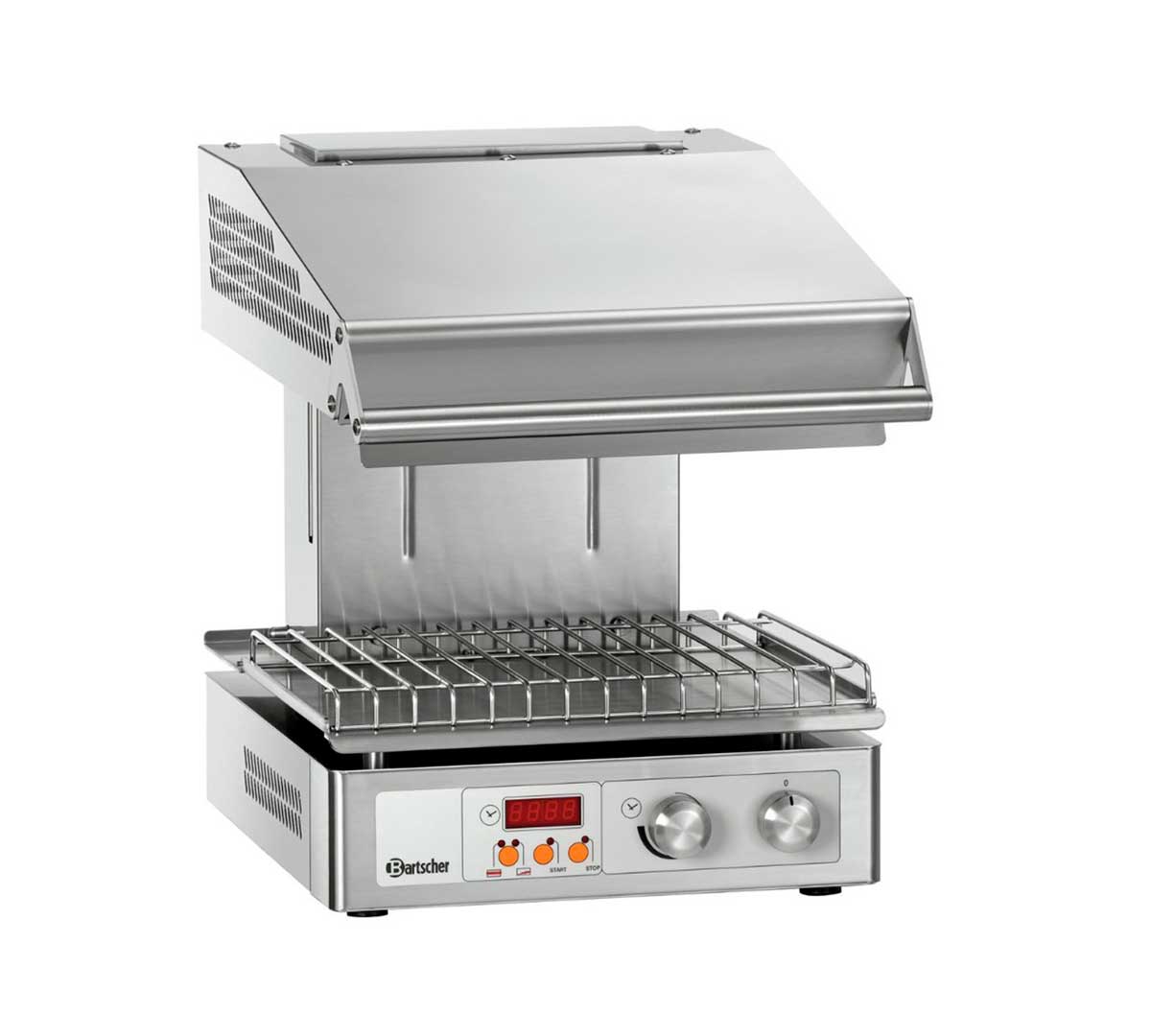 BARTSCHER - SALAMANDRA HI LIGHT LIFT 400 2Z - POTENCIA 3KW - PARRILLA 40x30,4CM