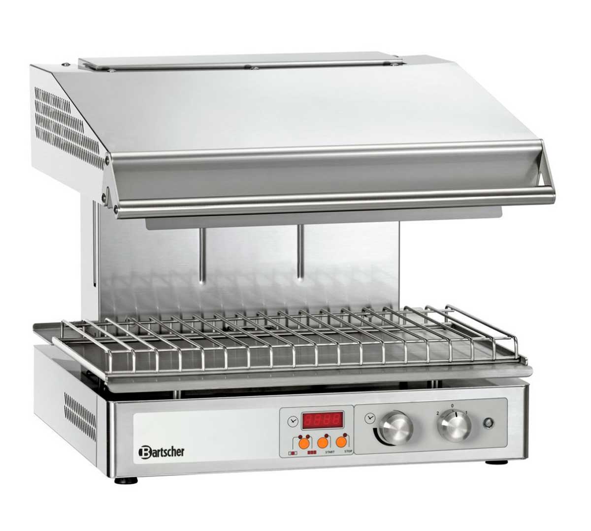 BARTSCHER - SALAMANDRA HI LIGHT LIFT 600 2Z - POTENCIA 4,5KW - PARRILLA 57,2x35,8CM