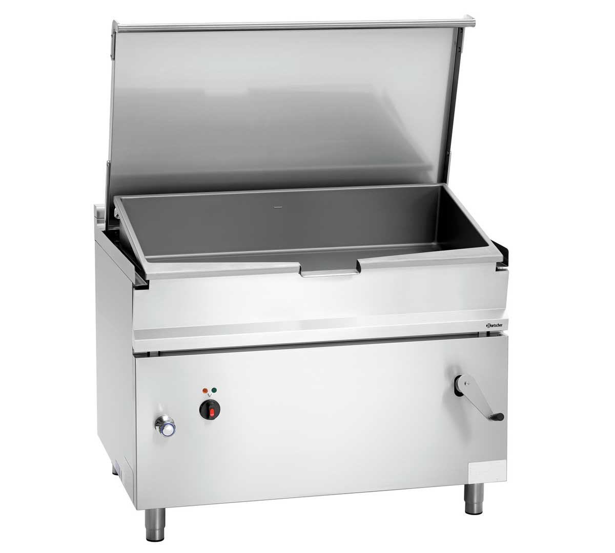 BARTSCHER - SARTÉN BASCULANTE ELÉCTRICA E120LHK - FONDO 90 CM - 120 LITROS