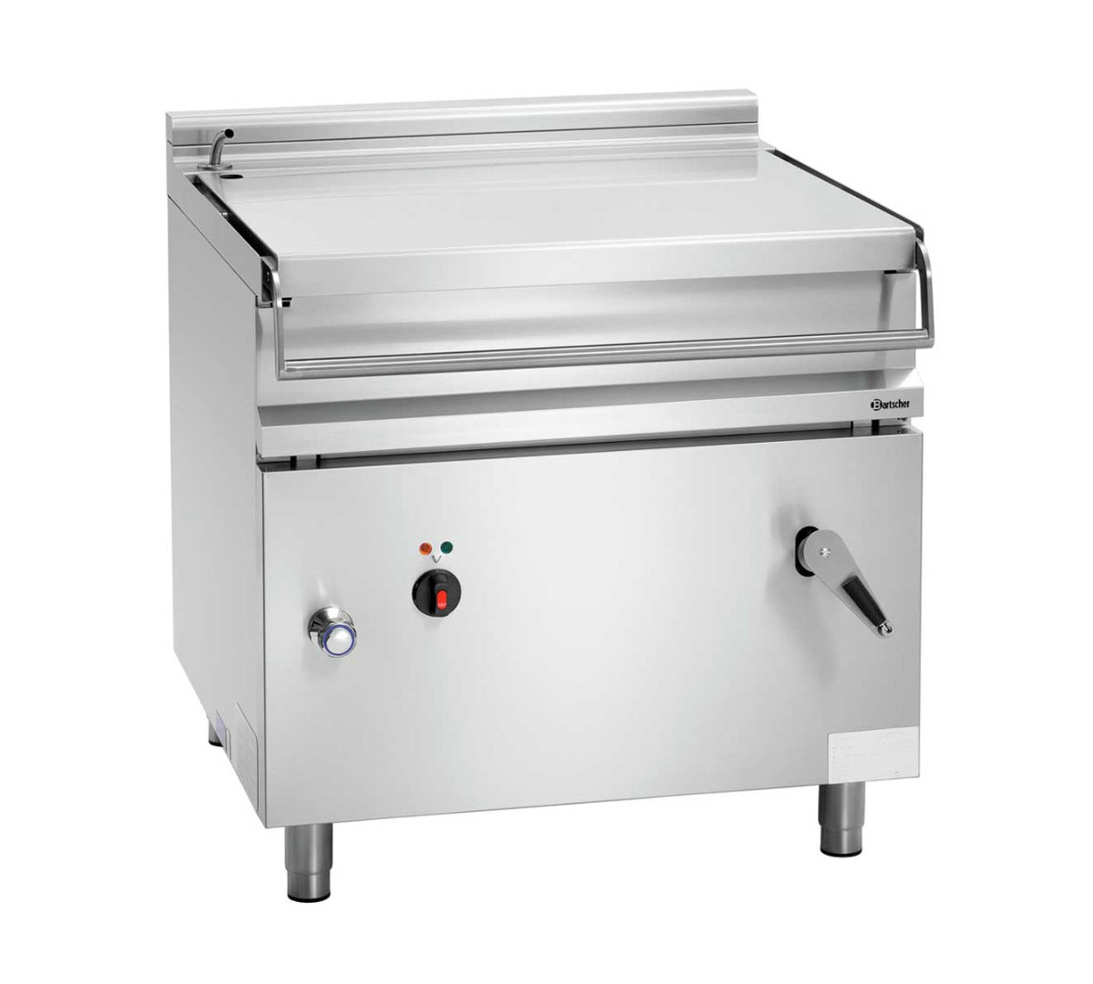 BARTSCHER - SARTÉN BASCULANTE ELÉCTRICA E80LHK - FONDO 90 CM - 80 LITROS