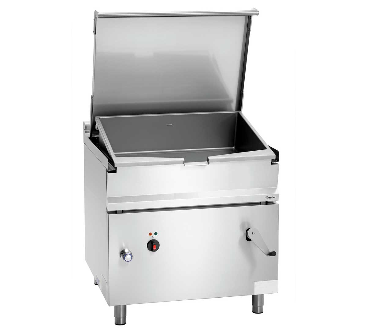 BARTSCHER - SARTÉN BASCULANTE ELÉCTRICA E80LHK - FONDO 90 CM - 80 LITROS
