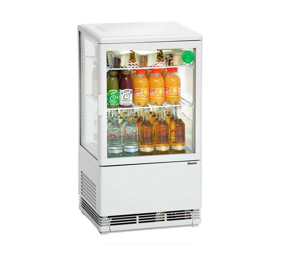 BARTSCHER - VITRINA REFRIGERADORA - 2 ESTANTES