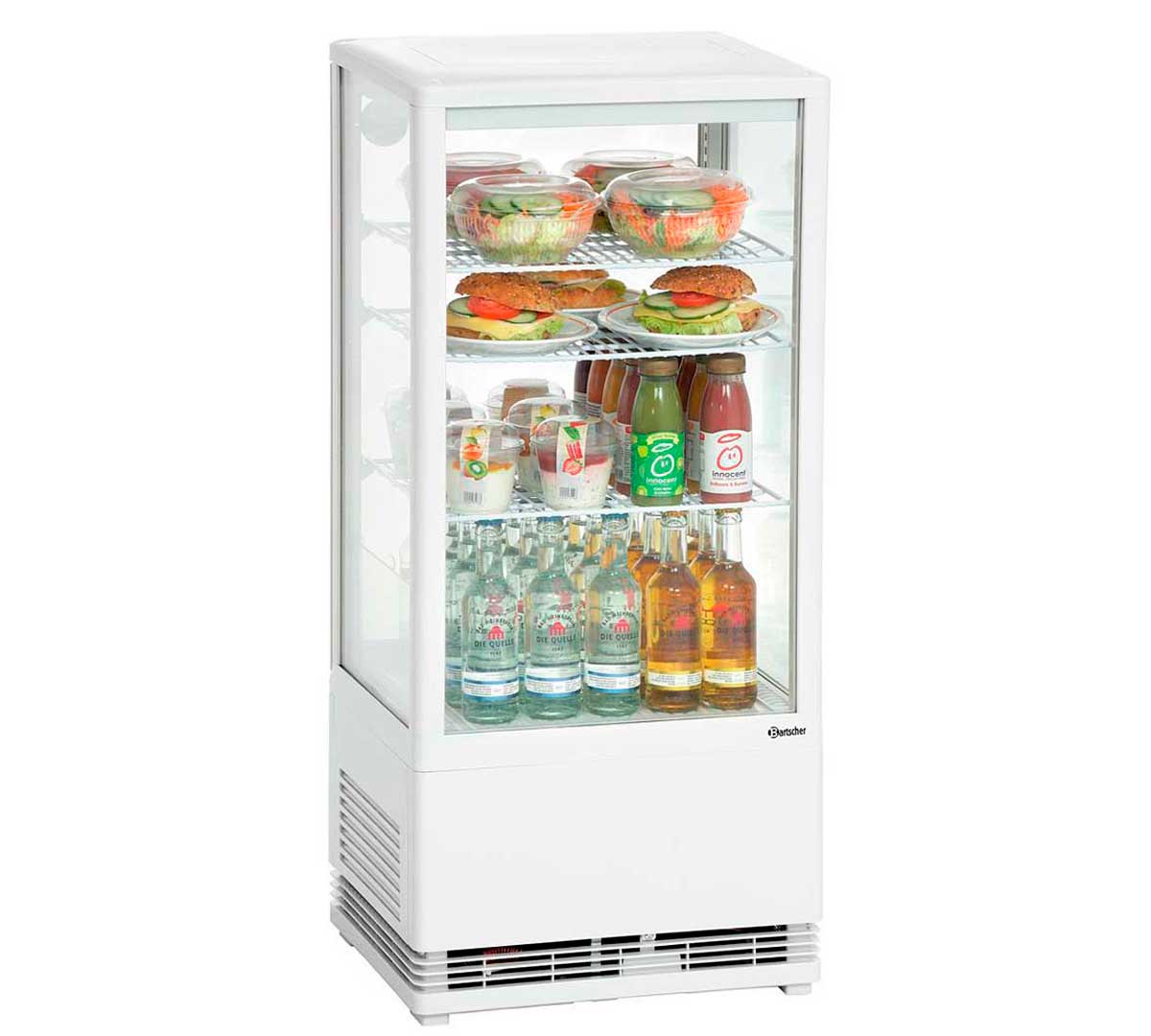 BARTSCHER - VITRINA REFRIGERADORA 78 L - 3 ESTANTES