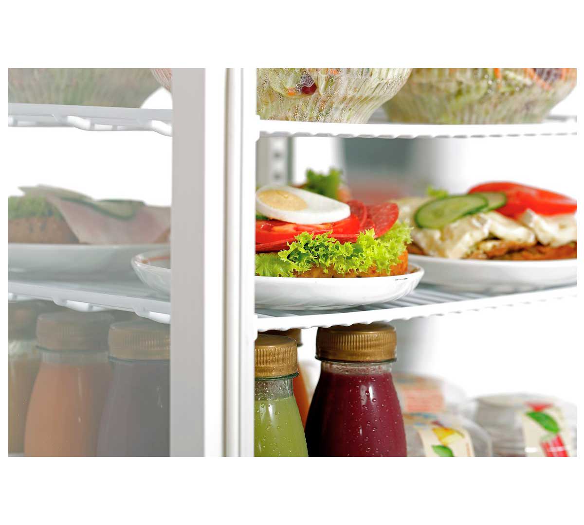 BARTSCHER - VITRINA REFRIGERADORA 78 L - 3 ESTANTES