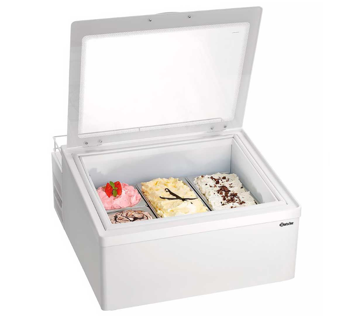 BARTSCHER - VITRINA HELADOS 3X5L-F - 3 CUBETAS