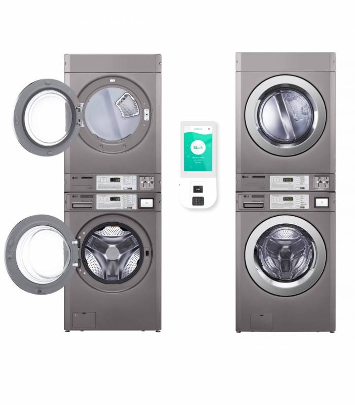 LG - CONJUNTO PACK LAVANDERÍA AUTOSERVICIO 11 Y 15 KILOS