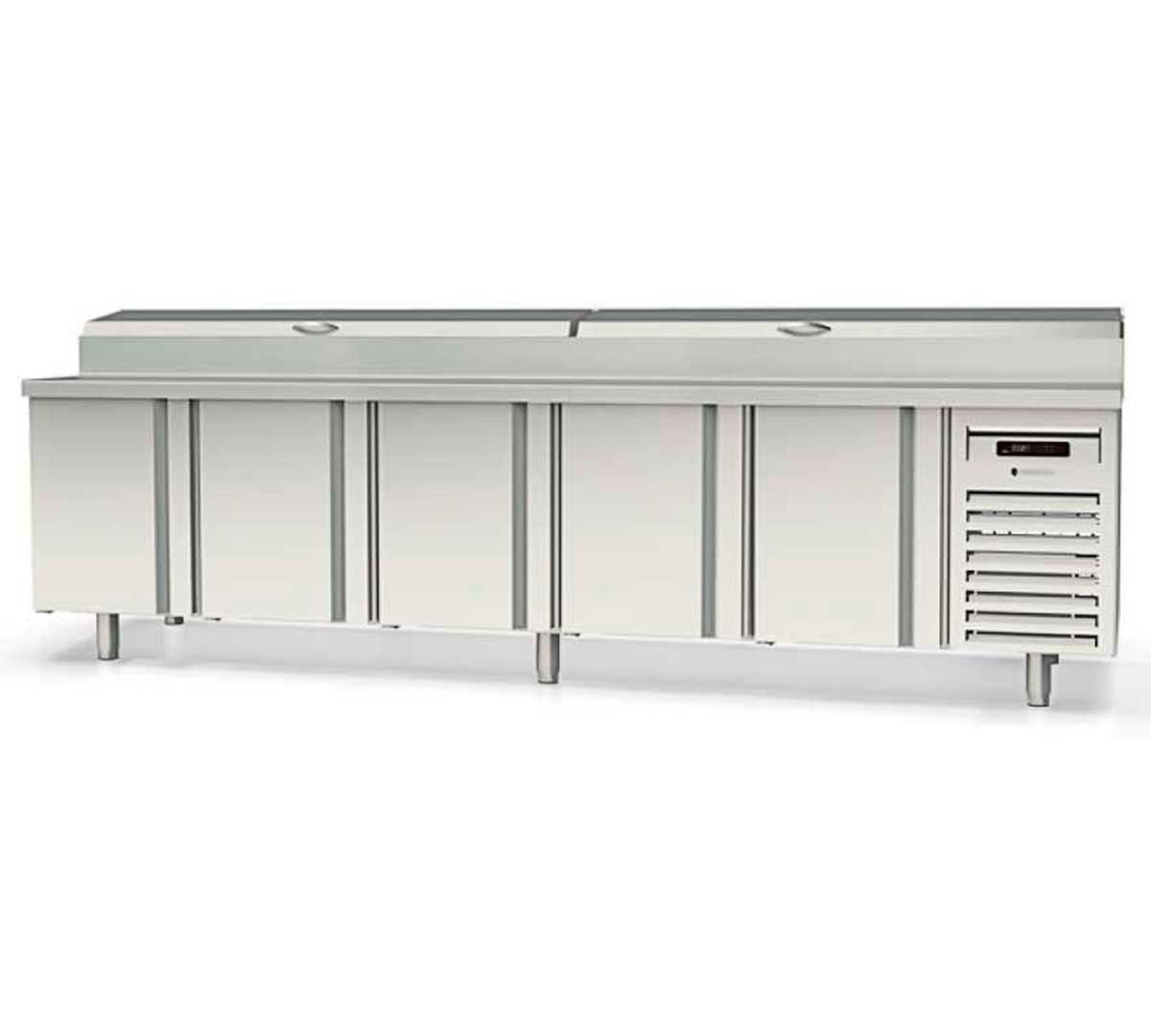 CORECO - MESA FRÍA SALAD-CHEF 5 PUERTAS MFEI70-270