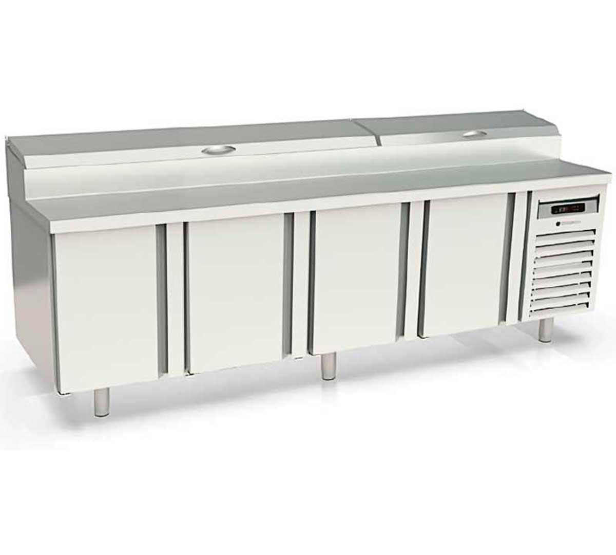 CORECO - MESA FRÍA BIG SALAD-PIZZA 4 PUERTAS MFEI80-250