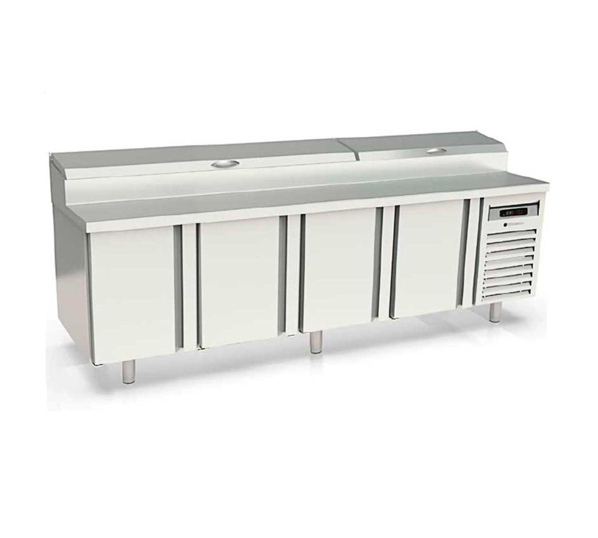 CORECO - MESA FRÍA BIG SALAD-PIZZA 4 PUERTAS MFEI80-250