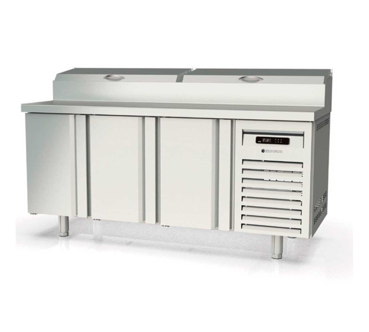 CORECO - MESA FRÍA SALAD-CHEF 3 PUERTAS MFEI70-180-1/6