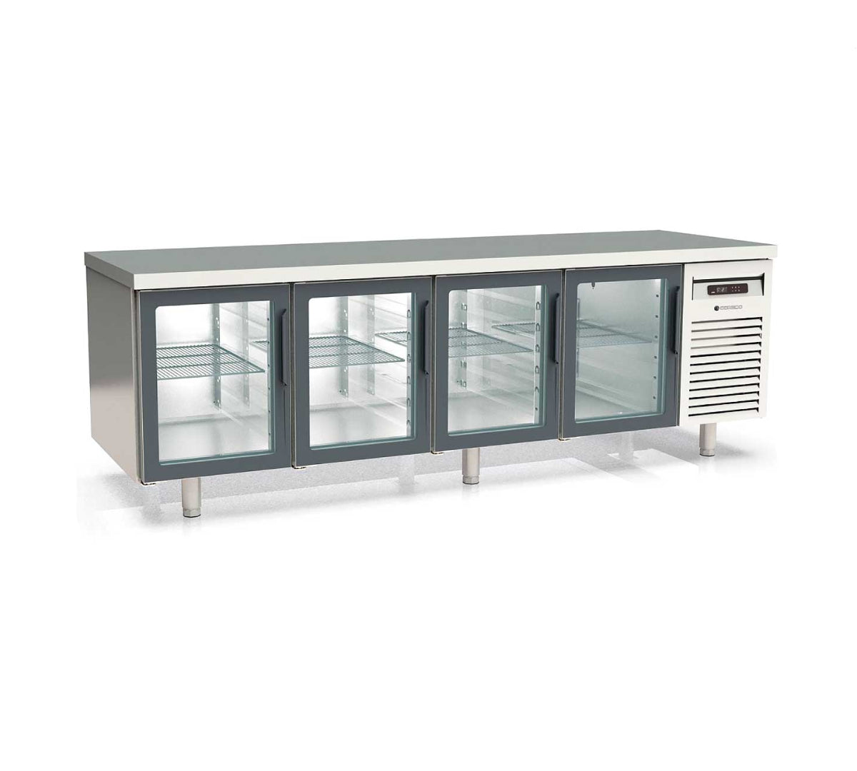 CORECO - MESA FRÍA CONGELADOS 60X40 PUERTAS CRISTAL MCPV