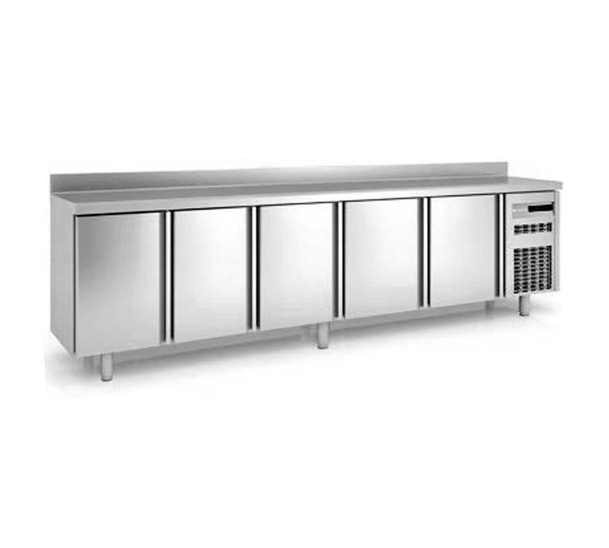 CORECO - MESA FRIA SNACK FREGADERO 5 PUERTAS MRSF-300 - GAMA 600