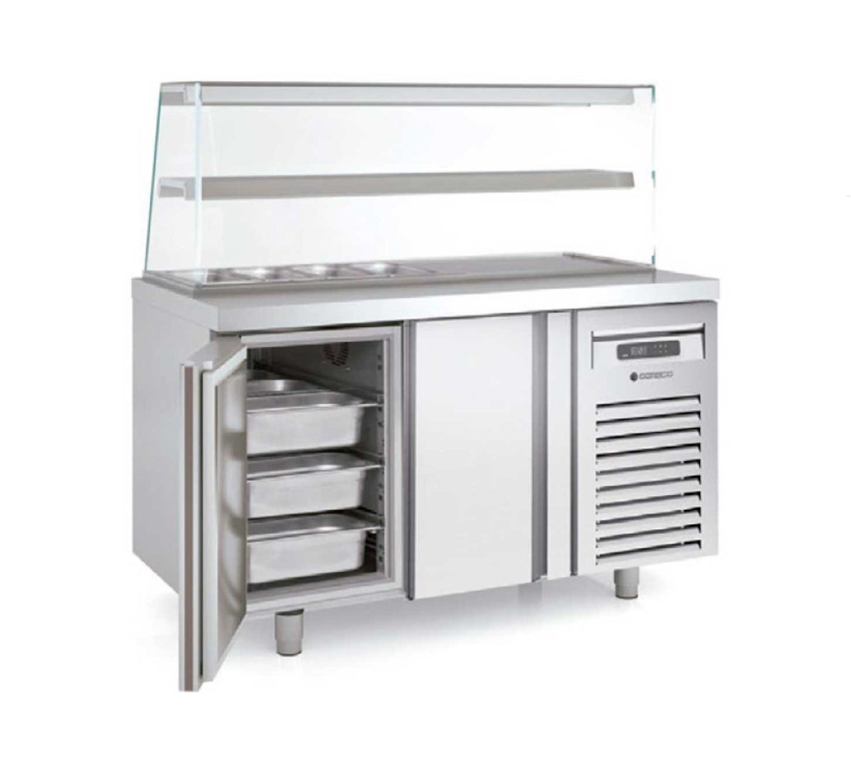 CORECO - MESA REFRIGERADA GN KEBAB 2 PUERTAS MFK70-135