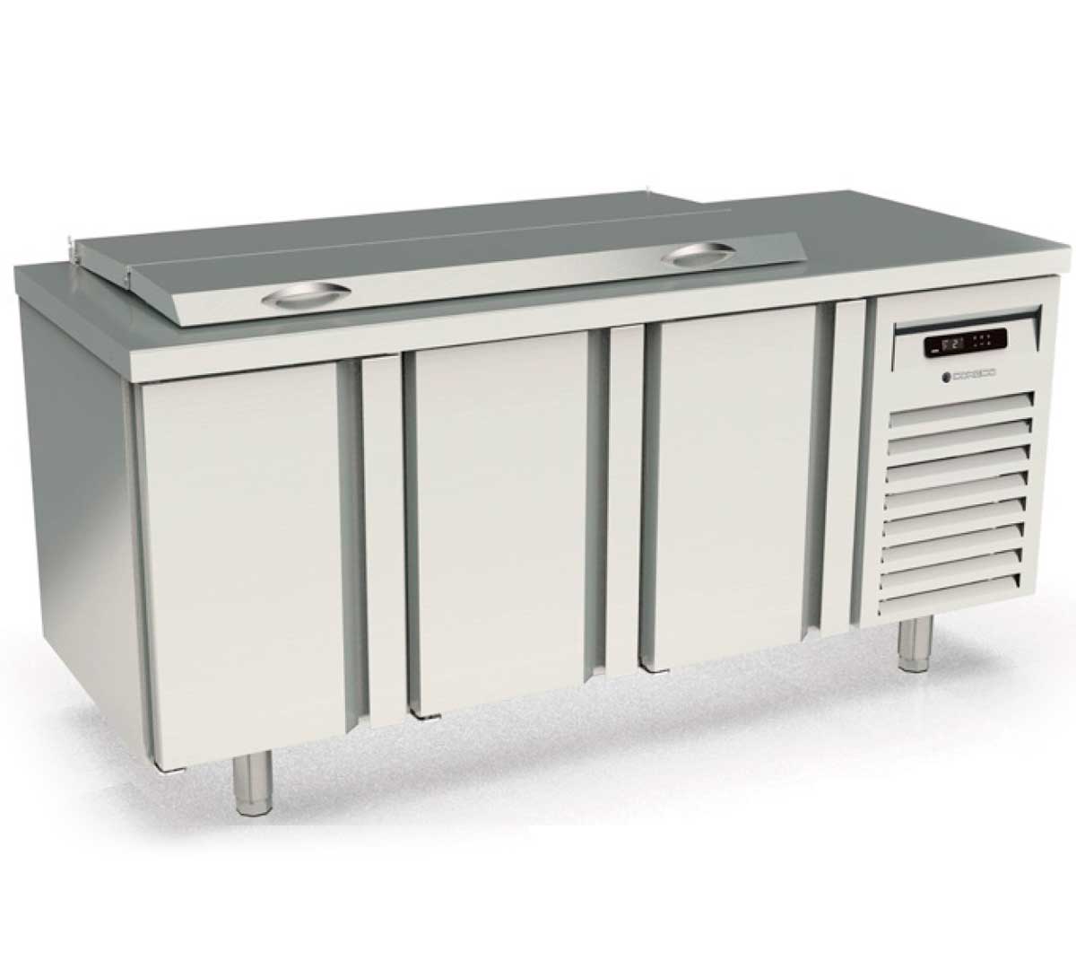 CORECO - MESA REFRIGERADA SALAD-CHEF 3 PUERTAS GN 1/1 MFE-200
