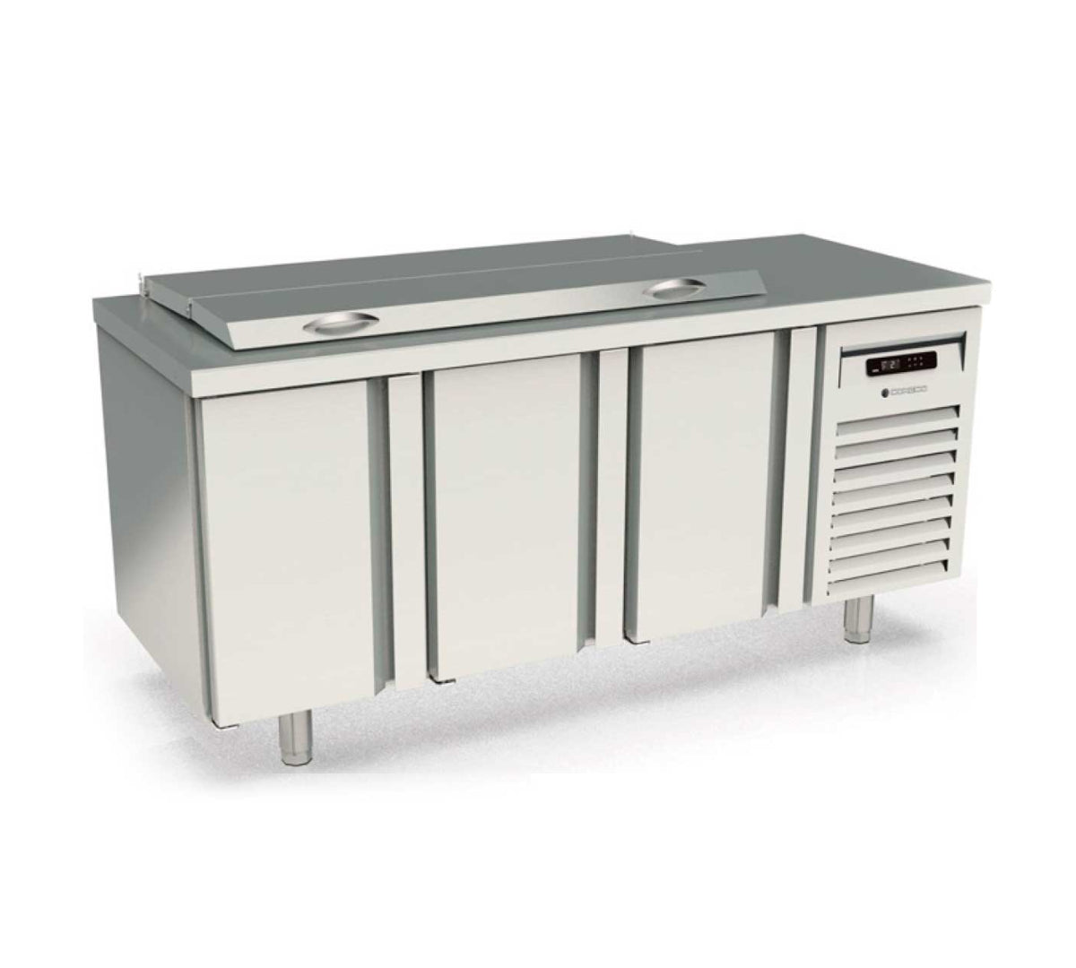 CORECO - MESA REFRIGERADA SALAD-CHEF 3 PUERTAS GN 1/1 MFE-200