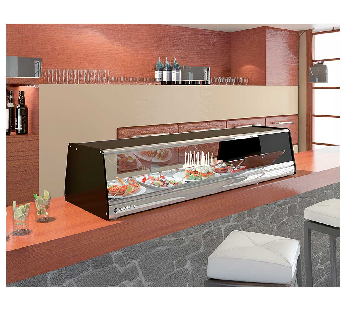 CORECO - VITRINA DE TAPAS FRÍA BPLA