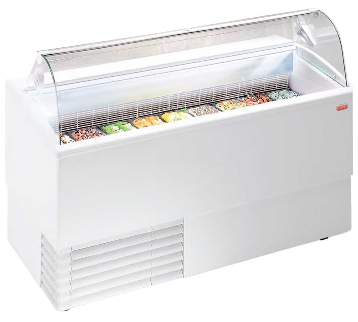 COF - VITRINA HELADO PUNTO RS CRISTAL CURVO