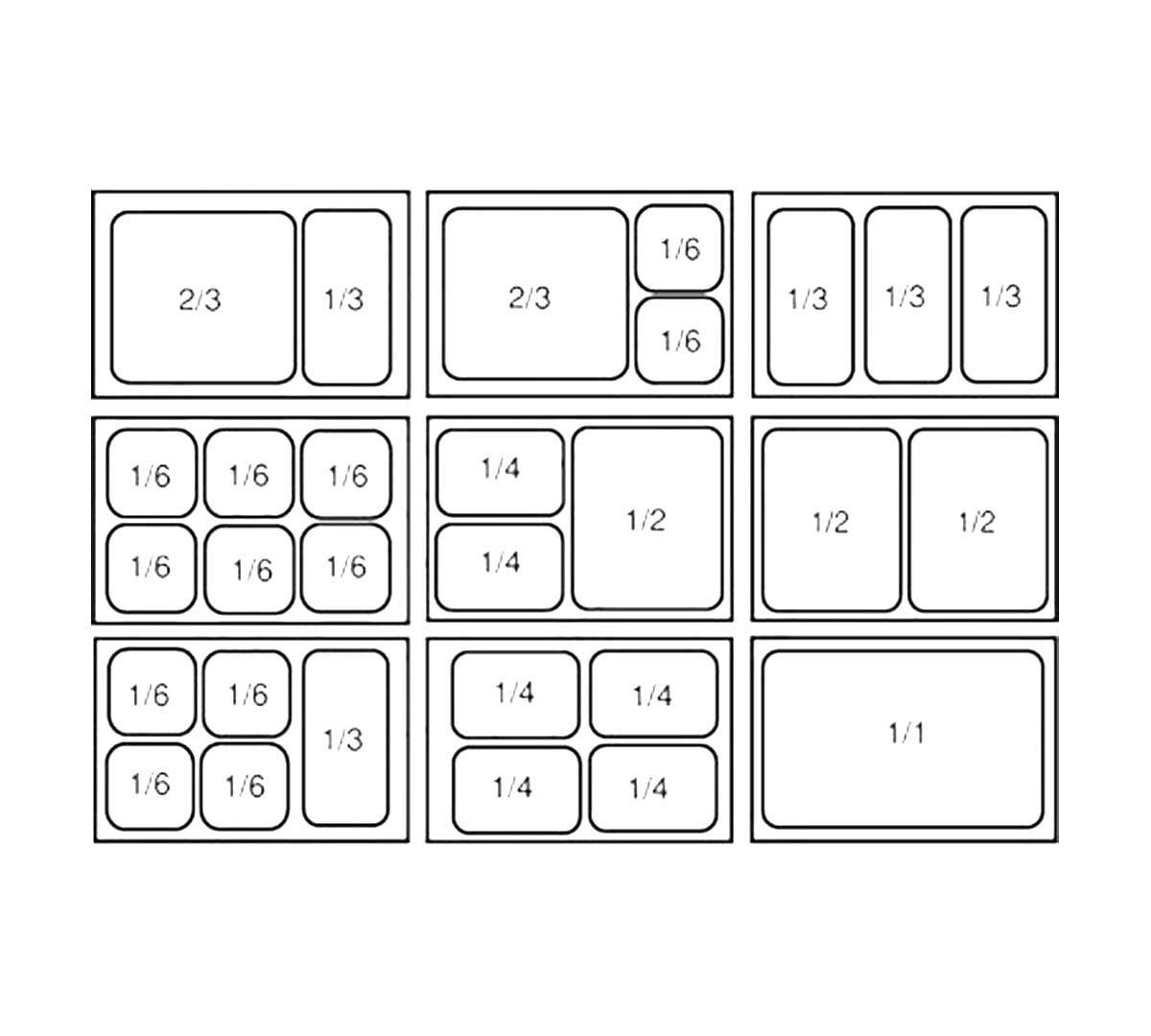 DISTFORM - BAÑO MARÍA SOBREMESA - FONDO 56CM