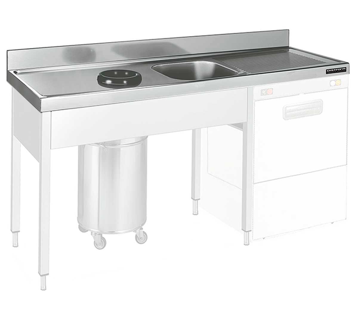 DISTFORM - FREGADERO GAMA 700 CUBETA Y ARO SIN BASTIDOR