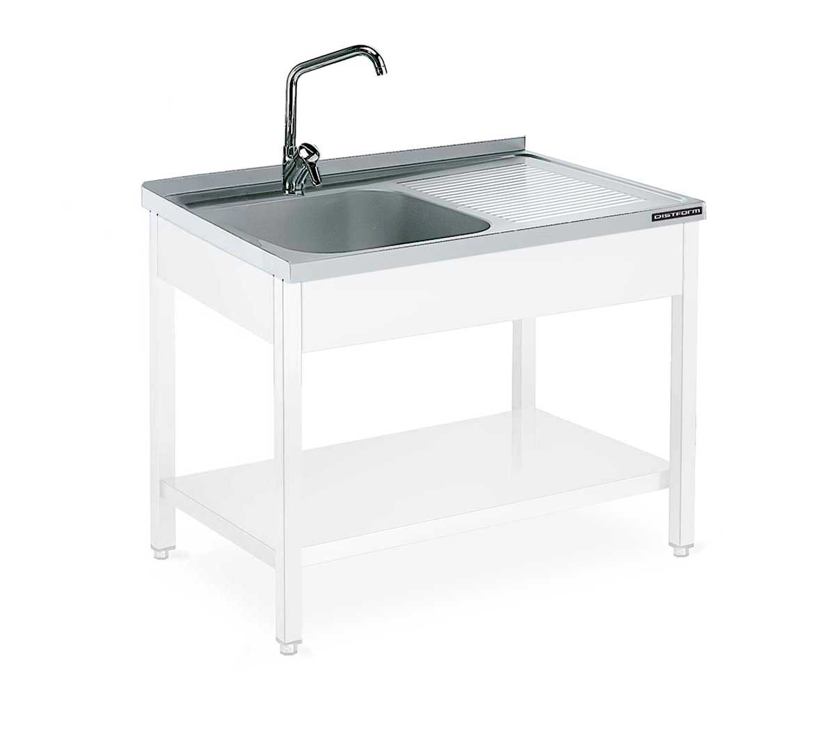 DISTFORM - FREGADERO GAMA 550 SIN BASTIDOR