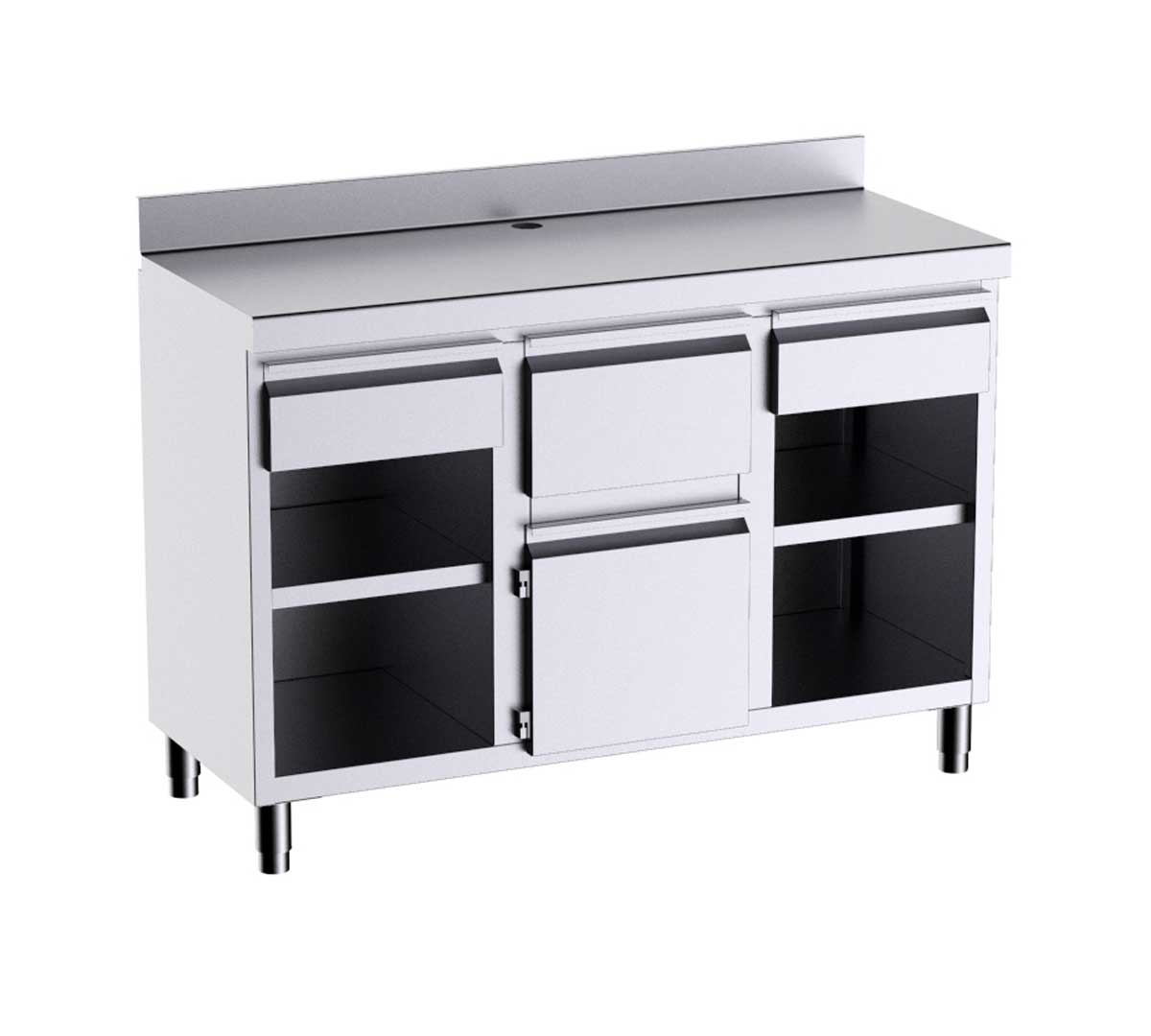 DISTFORM - MUEBLE CAFETERO F3020002 - ANCHO 150CM