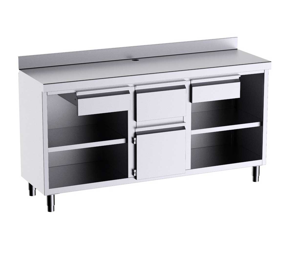 DISTFORM - MUEBLE CAFETERO F3020003 - ANCHO 200CM