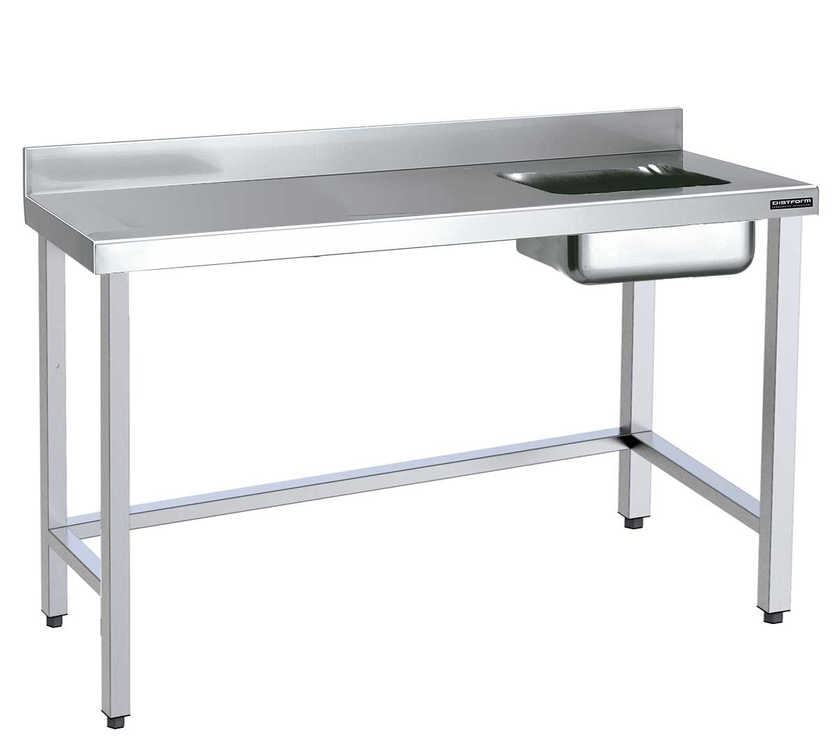 DISTFORM - MESA MURAL GAMA 600 CON CUBETA SIN ESTANTE - FONDO 60CM