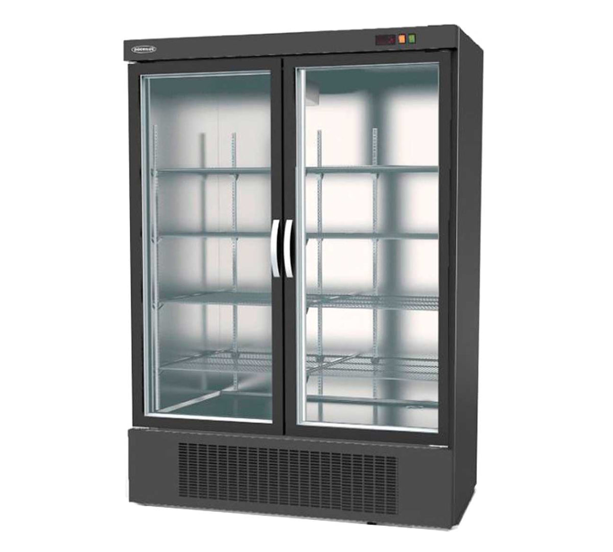 DOCRILUC - EXPOSITOR REFRIGERADO VERTICAL DEBR-1302 NI - NEGRO