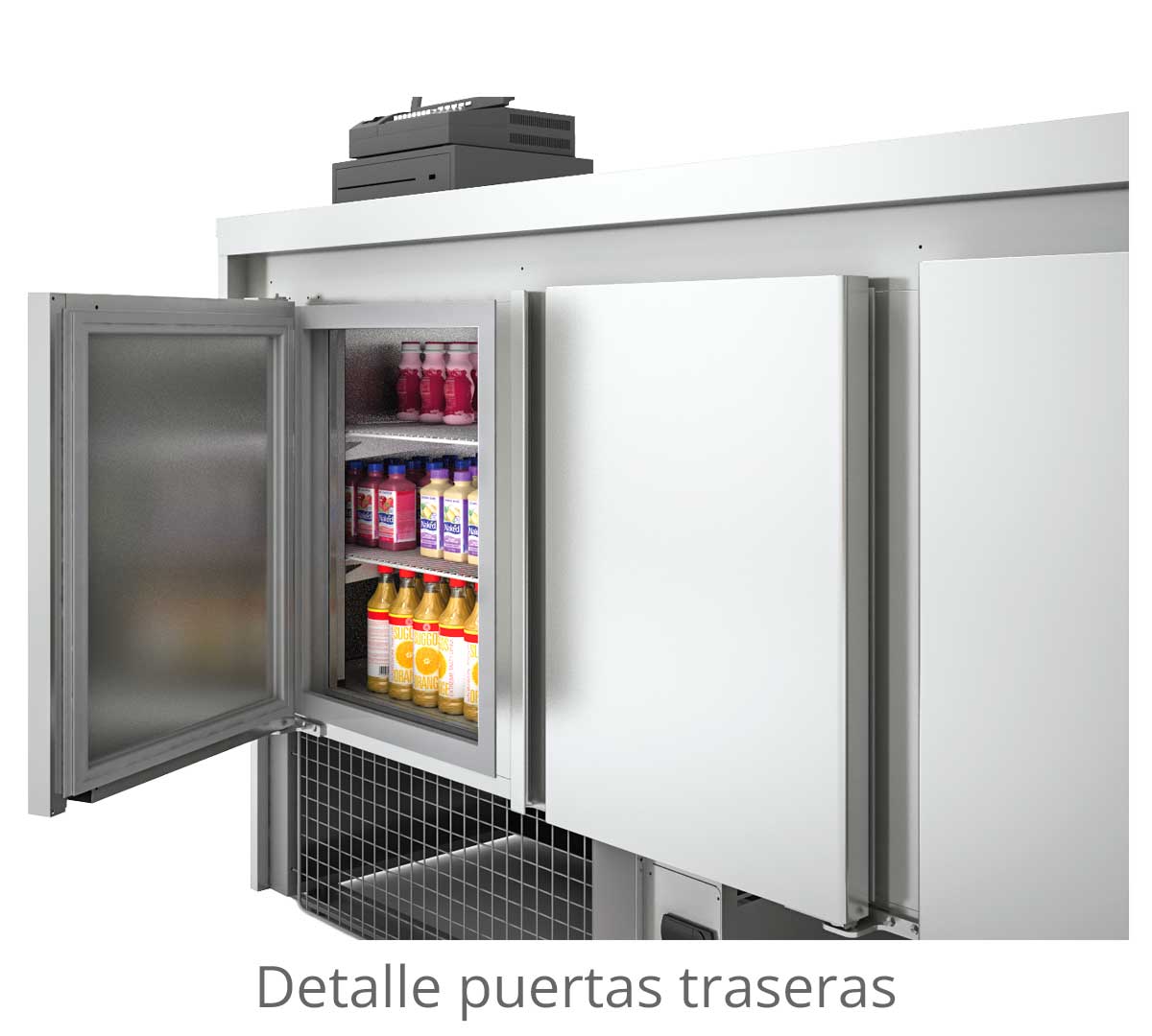 DOCRILUC VITRINA EXPOSITORA CERRADA LUNNARIS VCC-9