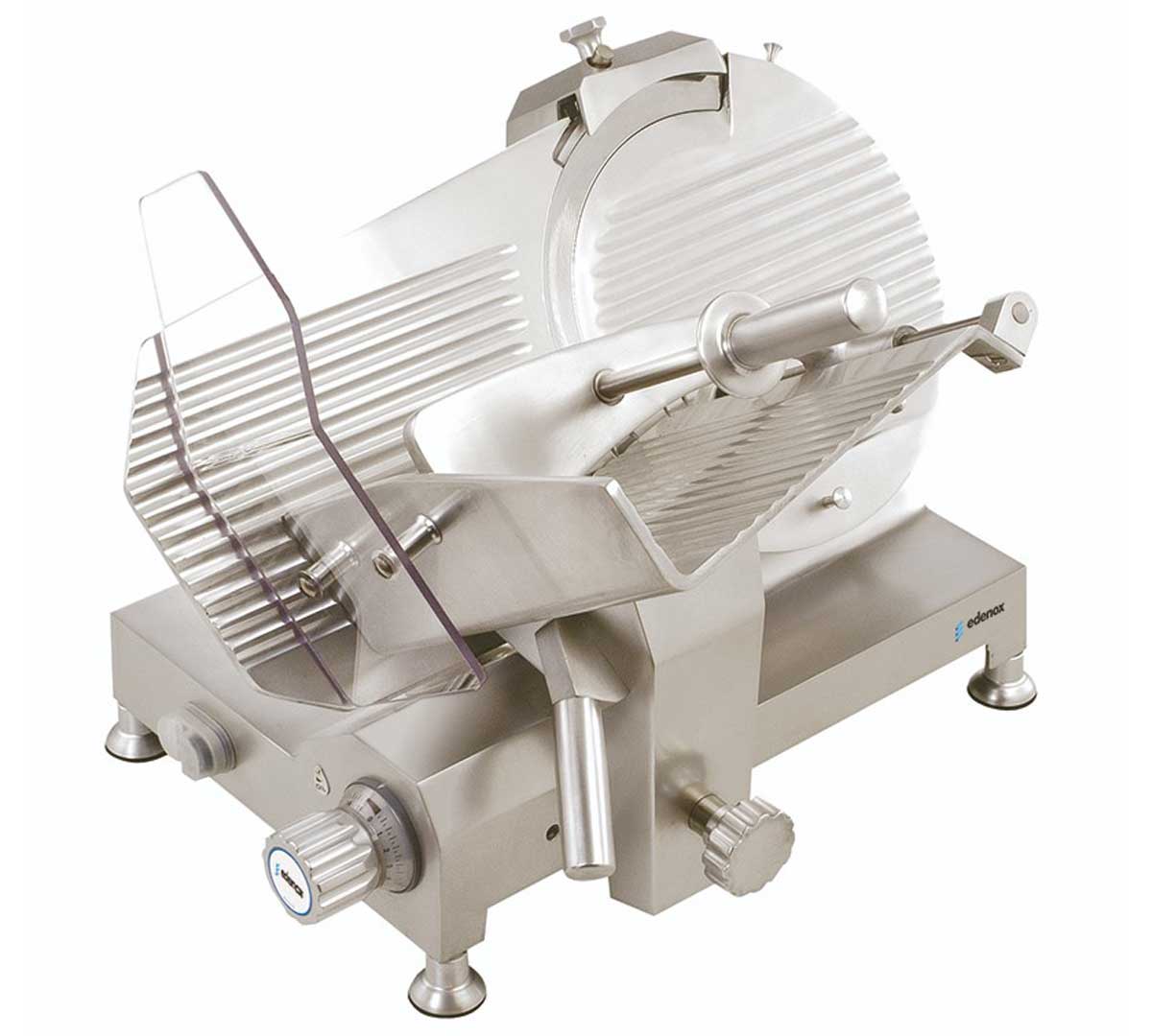 EDENOX - CORTADORA DE FIAMBRE PROFESIONAL DE ENGRANAJES CGE-300 - Ø 30 CM