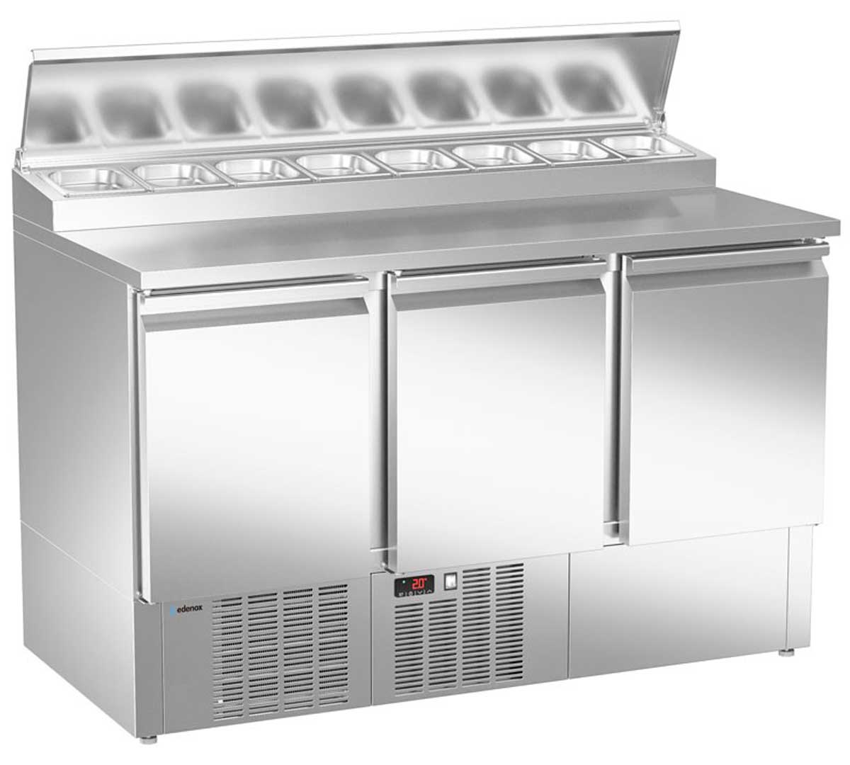 EDENOX - MESA REFRIGERADA PIZZA MPGP-140