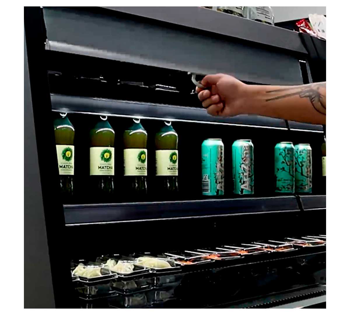 EDENOX - VITRINA MURAL REFRIGERADA CON GRUPO INCORPORADO VM-LUNA