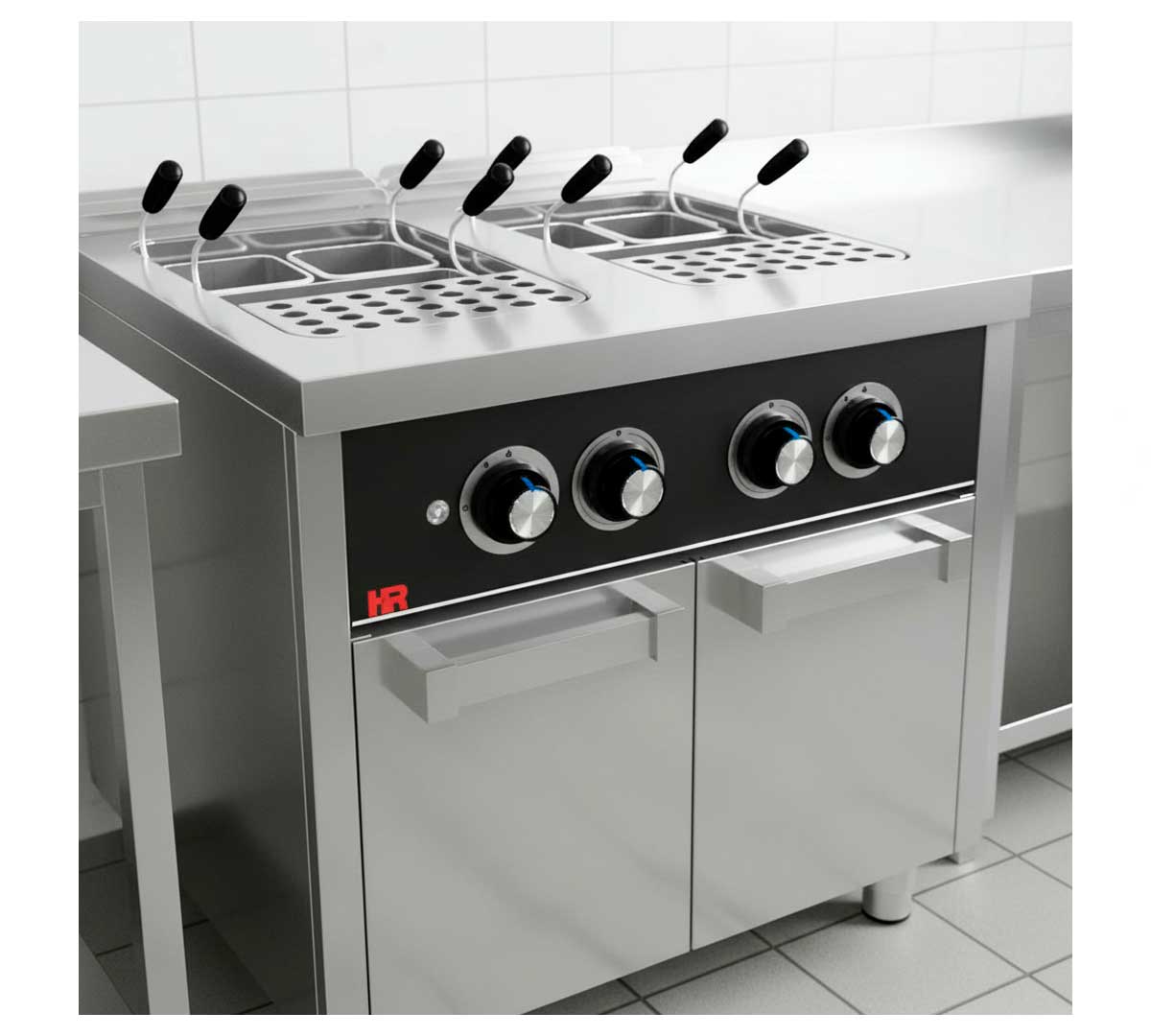 FAINCA HR - S750 CUECE PASTAS A GAS CPG 2 CUBAS
