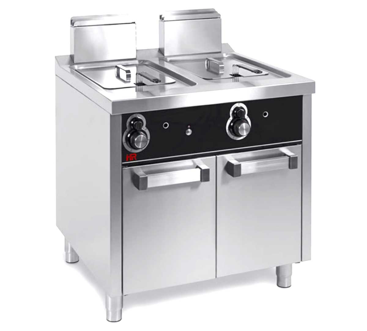 FAINCA HR - S750 FREIDORA A GAS CON ESTANTE FDG12 DOBLE