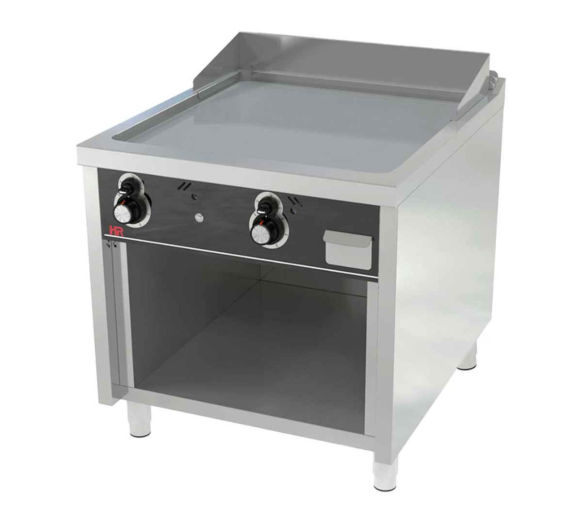 FAINCA HR - S900 FRY TOP CROMO CON ESTANTE FT9008ECR