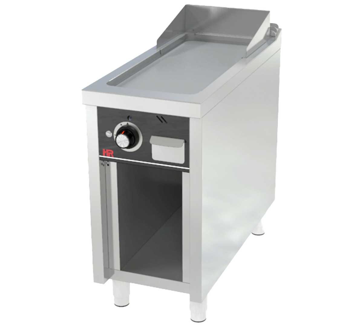 FAINCA HR - S900 FRY TOP ACERO CON ESTANTE FT9004E