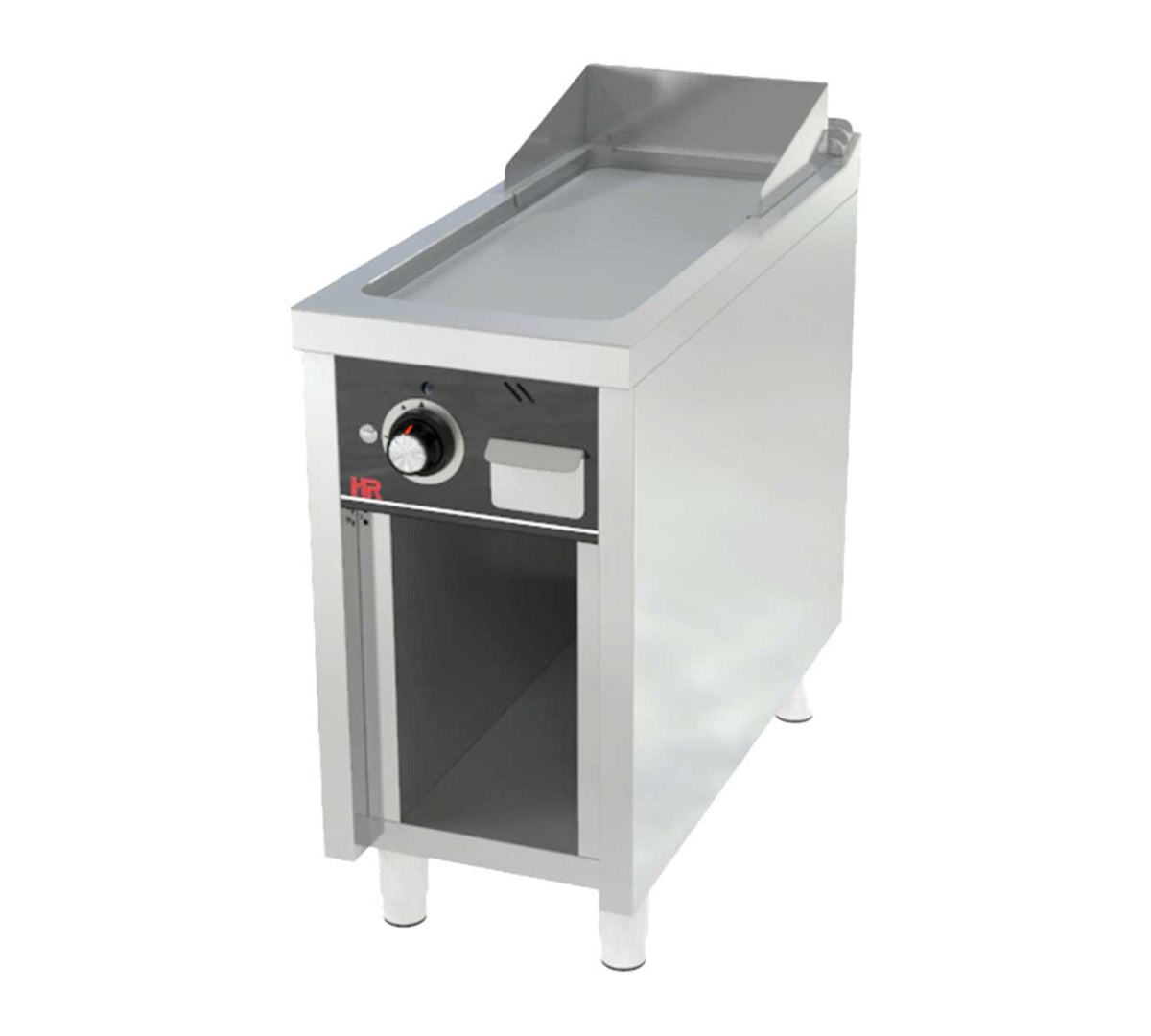 FAINCA HR - S900 FRY TOP ACERO CON ESTANTE FT9004E