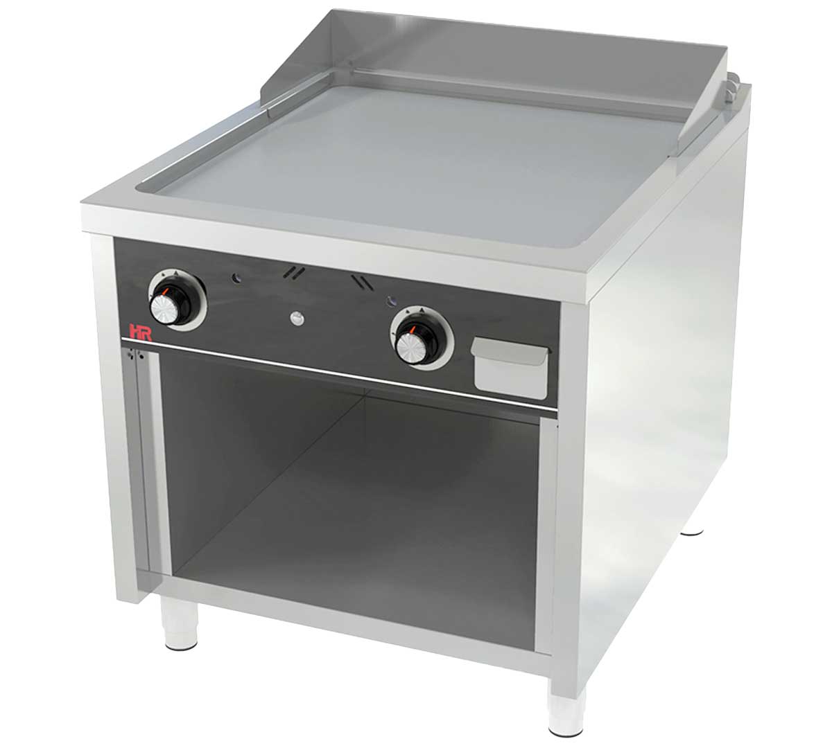 FAINCA HR - S900 FRY TOP ACERO CON ESTANTE FT9008E