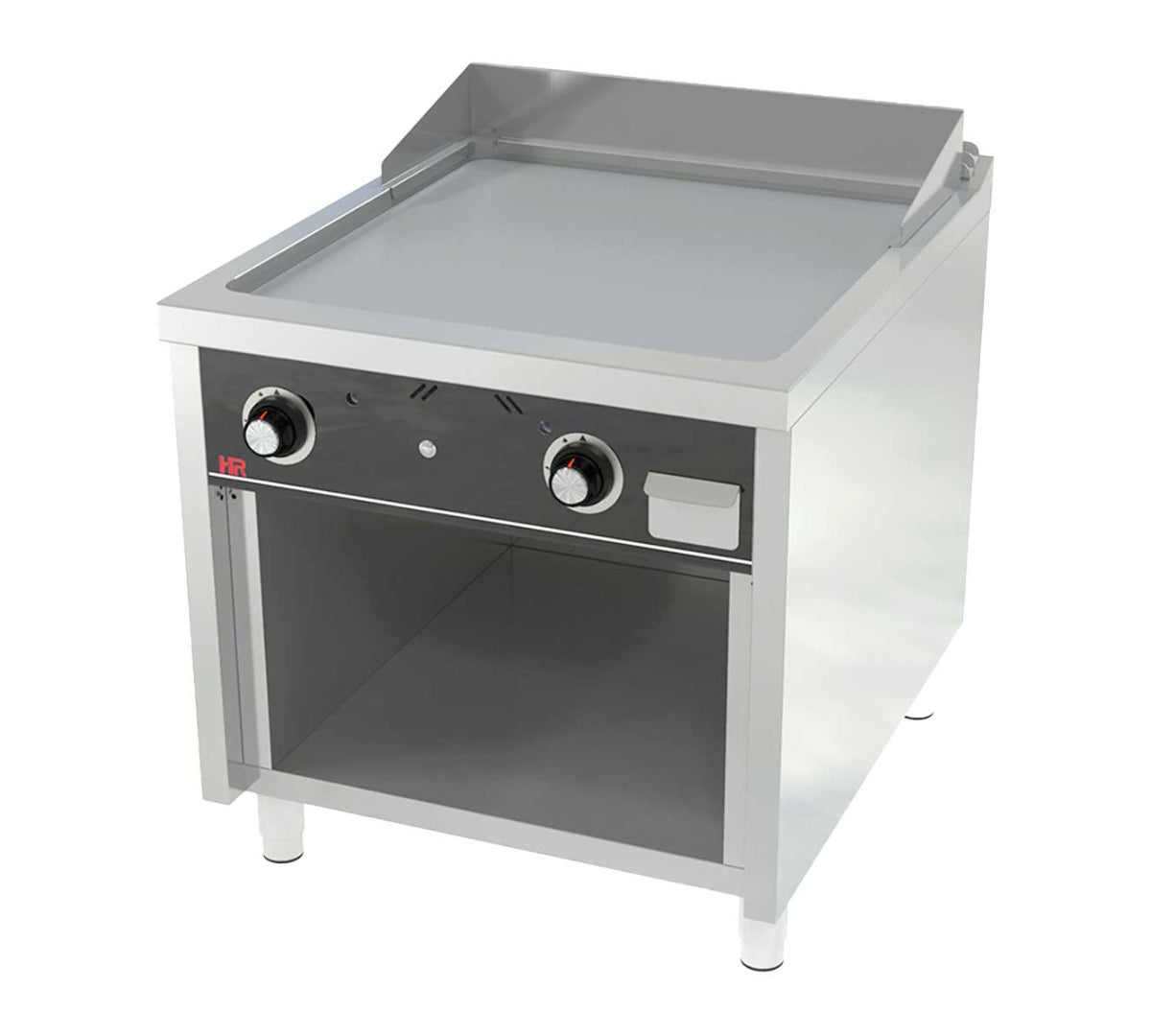 FAINCA HR - S900 FRY TOP ACERO CON ESTANTE FT9008E