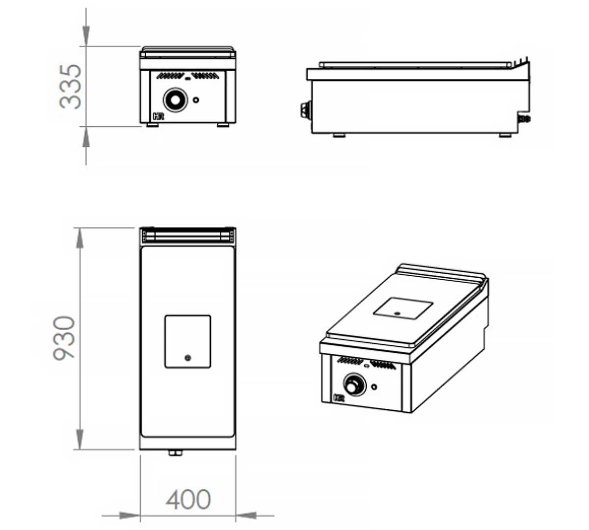FAINCA HR - S900 PLACA RADIANTE PR9004S