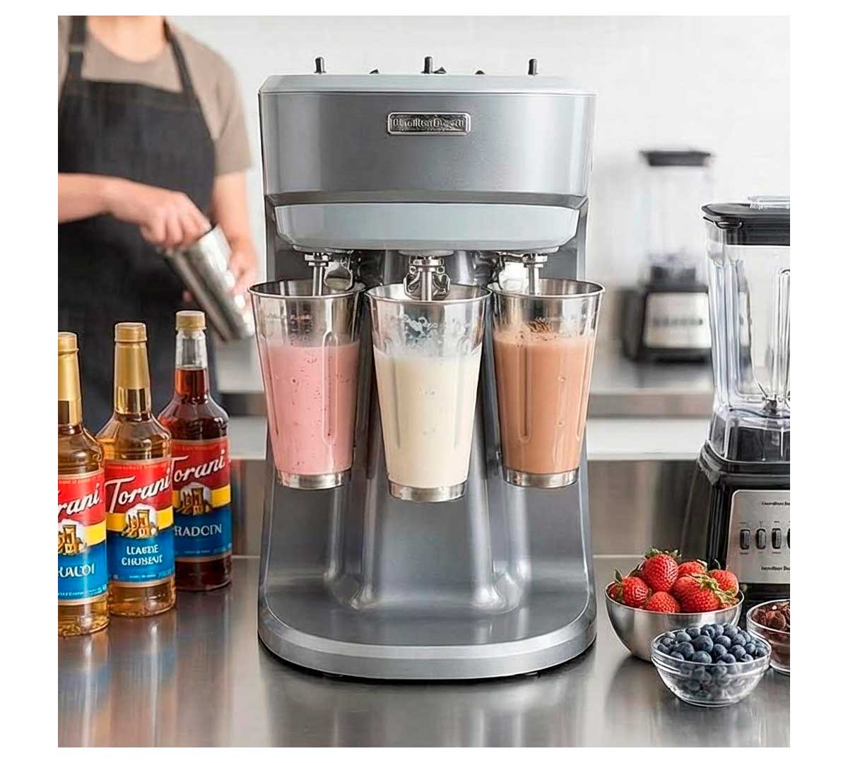 HAMILTON BEACH - BATIDORA-MEZCLADORA DRINK MIXER TRIPLE
