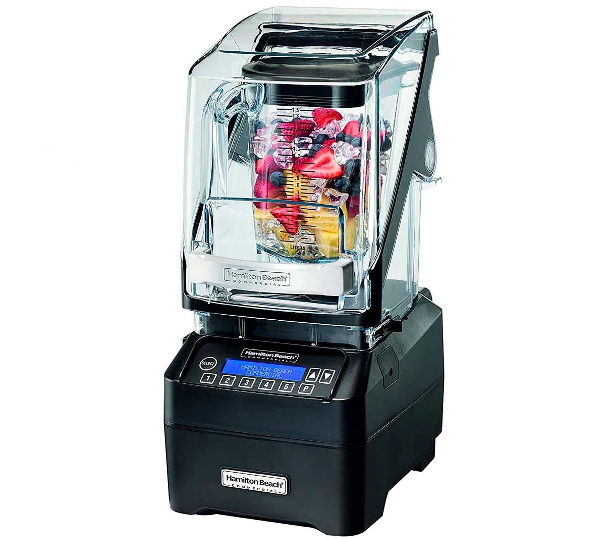 HAMILTON BEACH - BATIDORA ECLIPSE VASO POLICARBONATO - CAPACIDAD 2 LITROS