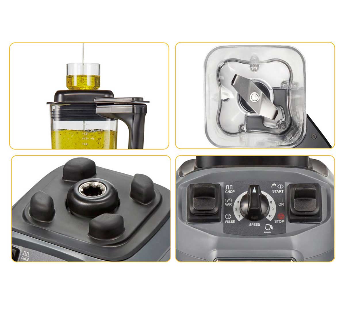 HAMILTON BEACH - BATIDORA COCINA EXPEDITOR 510 - VASO COPOLIÉSTER - CAPACIDAD 1,4 LITROS