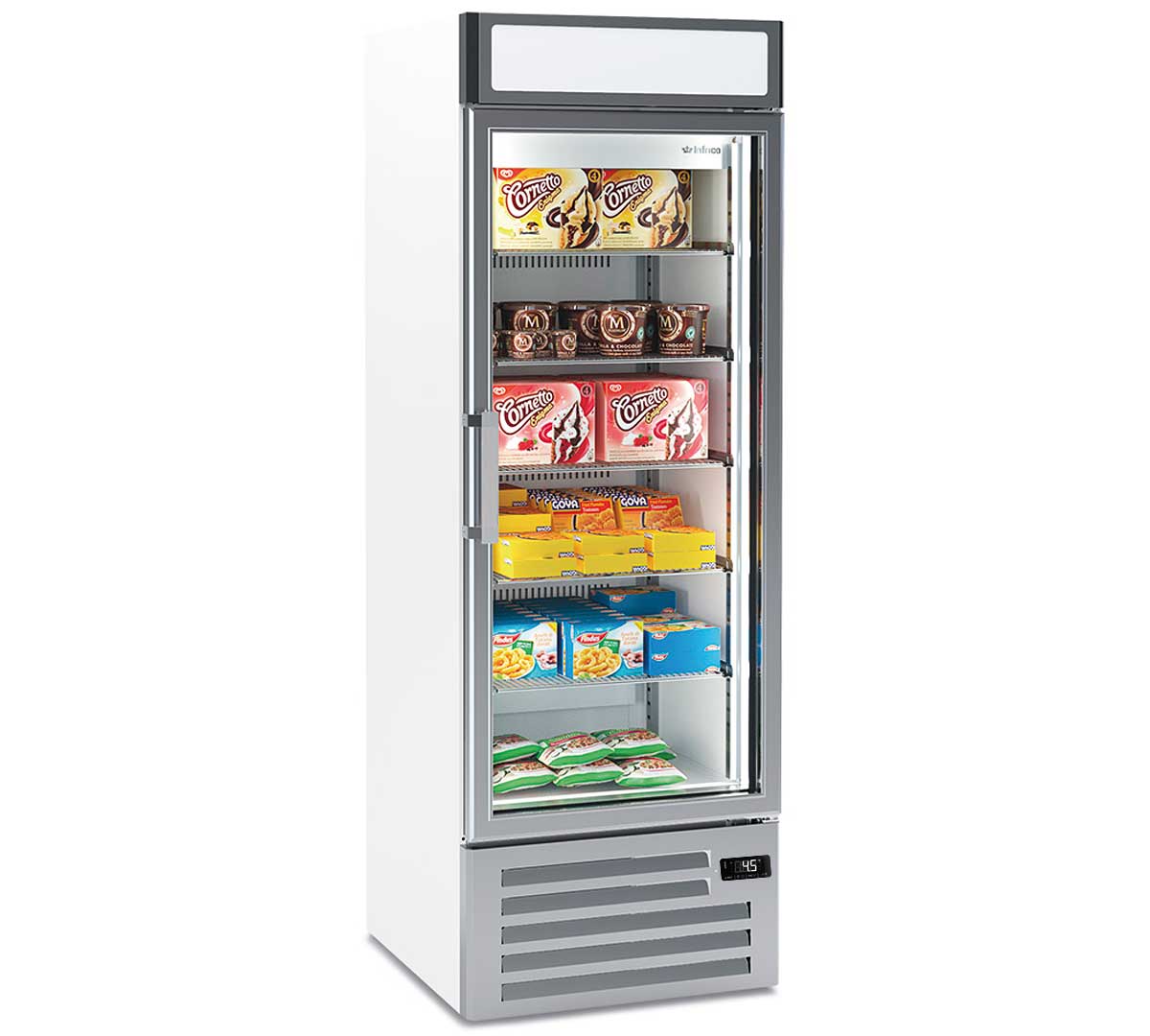 INFRICO - ARMARIO EXPOSITOR CONGELADOR NEC501FV