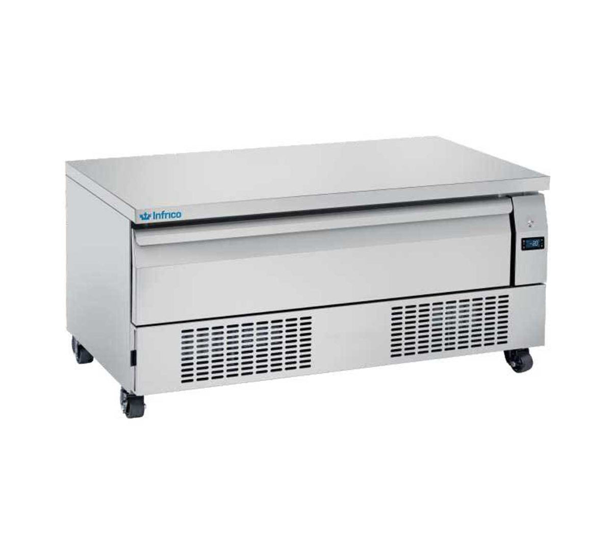 INFRICO - MESA CON 1 CAJON GN 1/1 DOBLE TEMPERATURA DTCF 120